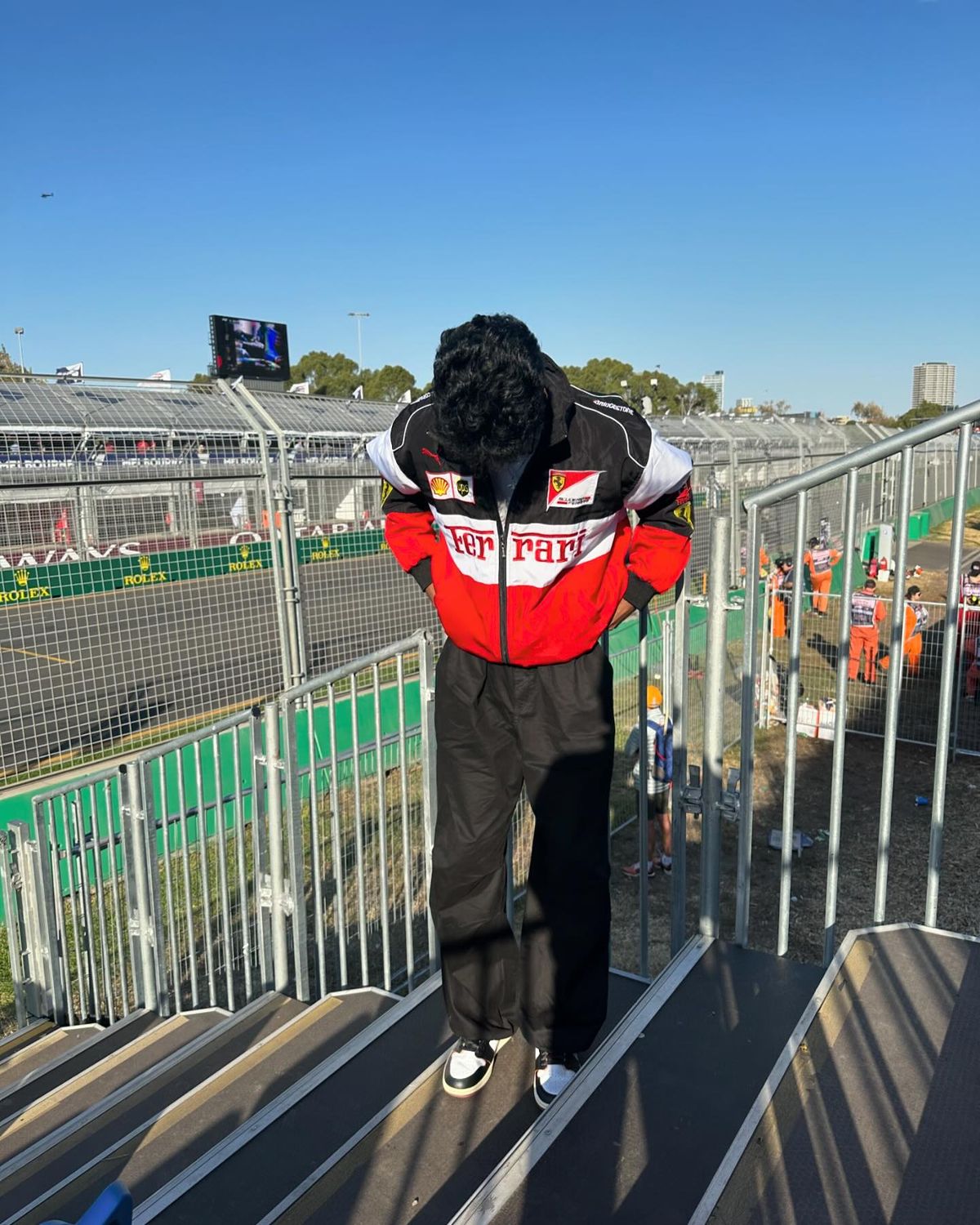 Ferrari Racing Jacket - White