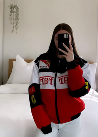 Ferrari Racing Jacket - White