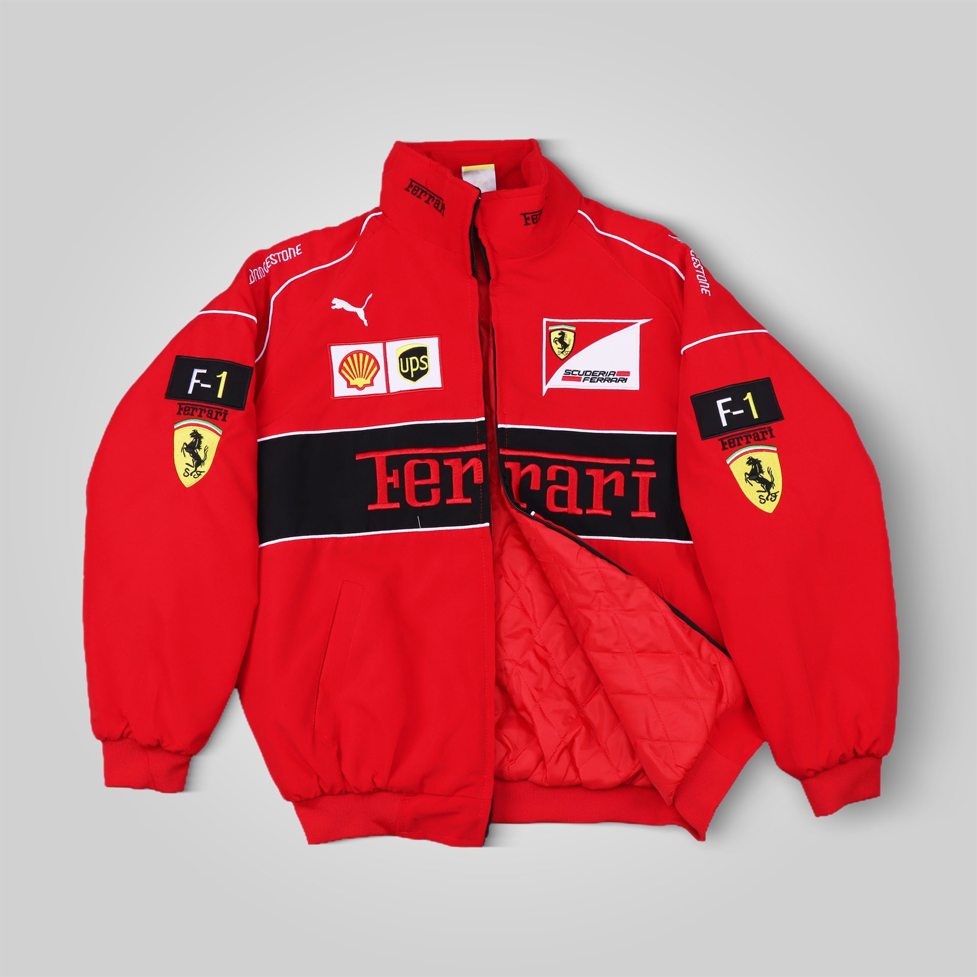 Ferrari Racing Jacket - Red - Circuit Vintage