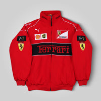 Ferrari Racing Jacket - Red - Circuit Vintage