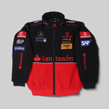 Mercedes Racing Jacket - Black/Red