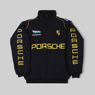 Porsche Racing Jacket - Black - Circuit Vintage