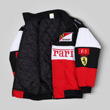 Ferrari Racing Jacket - White - Circuit Vintage