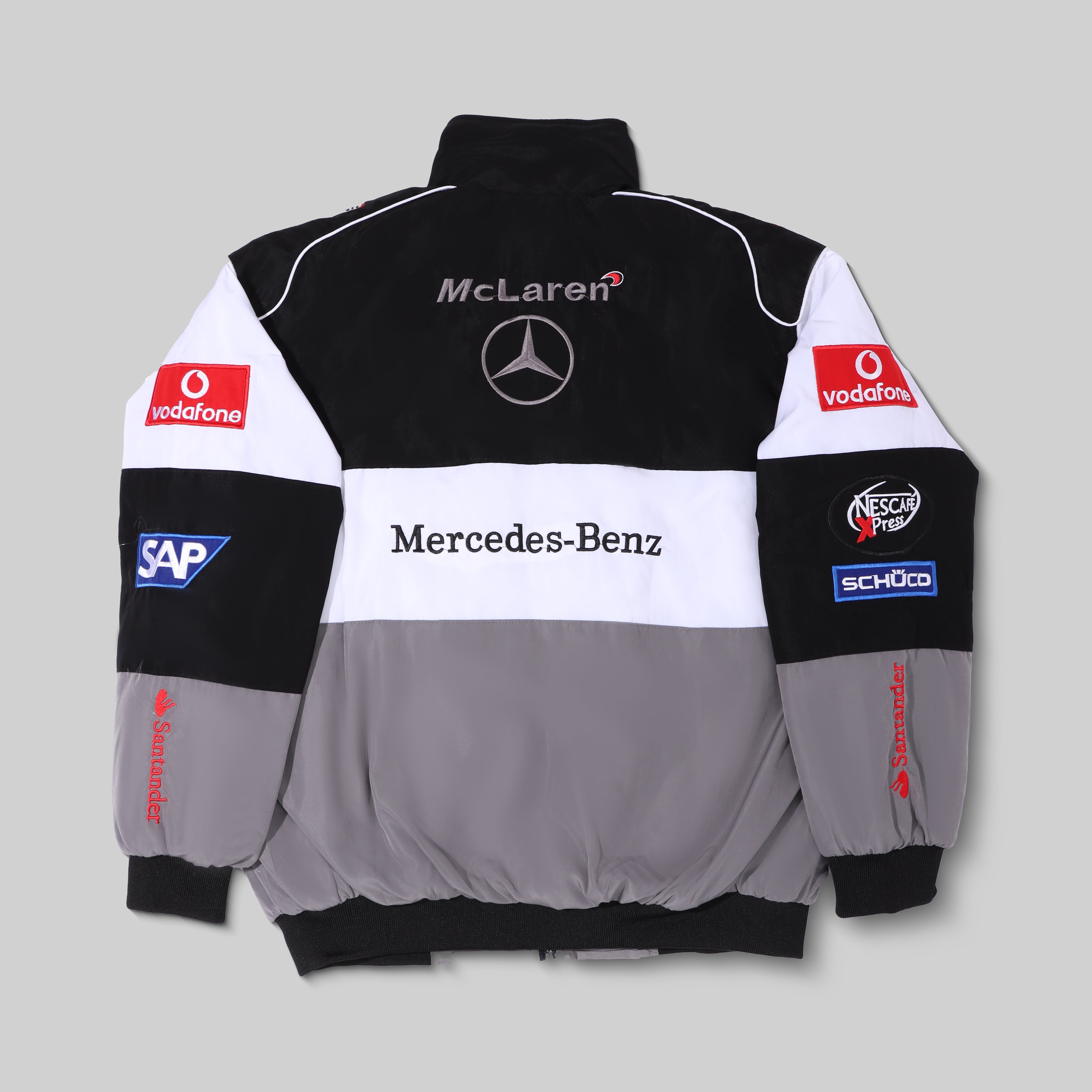 Mercedes Racing Jacket - Grey – Circuit Vintage