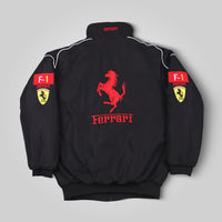 Ferrari Racing Jacket - Black - Circuit Vintage