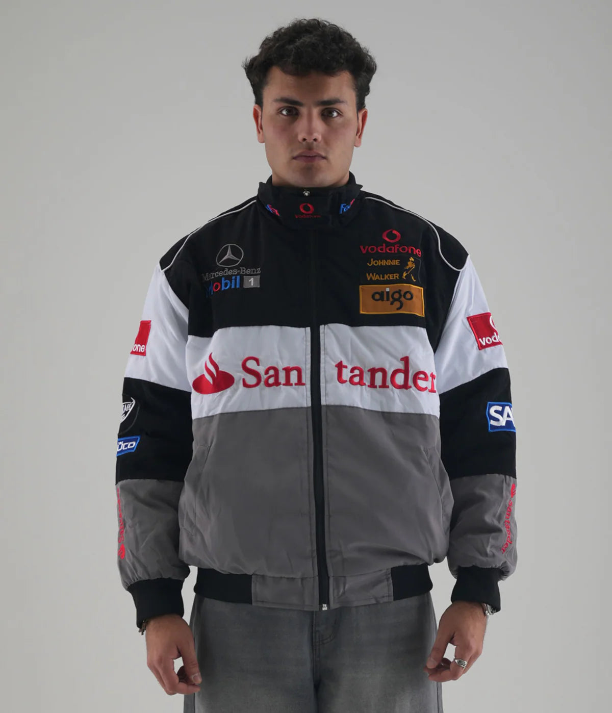 Mercedes Racing Jacket - Grey