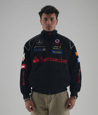 Mercedes Vintage Racing Jacket - Black