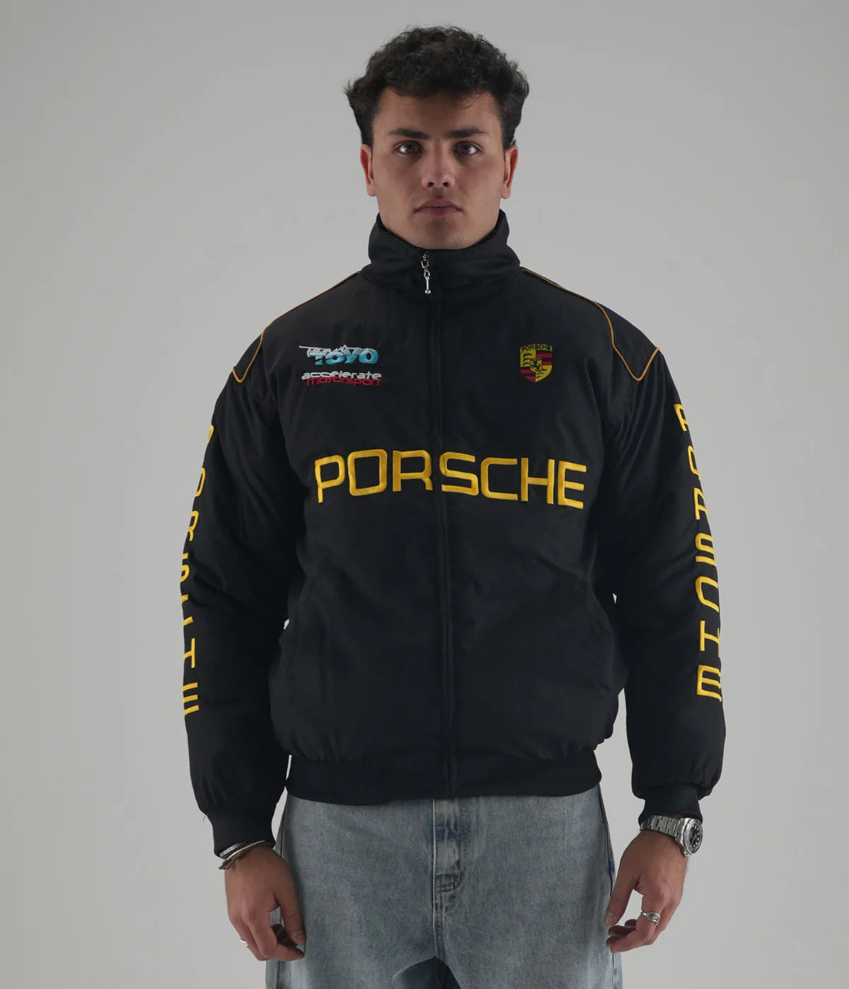 Porsche Racing Jacket - Black