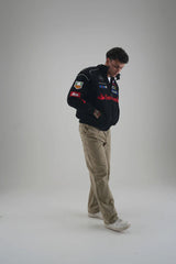 Mercedes Vintage Racing Jacket - Black