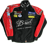 Budweiser Racing Jacket - Black/Red - Circuit Vintage