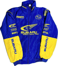 Subaru Racing Jacket - Blue - Circuit Vintage