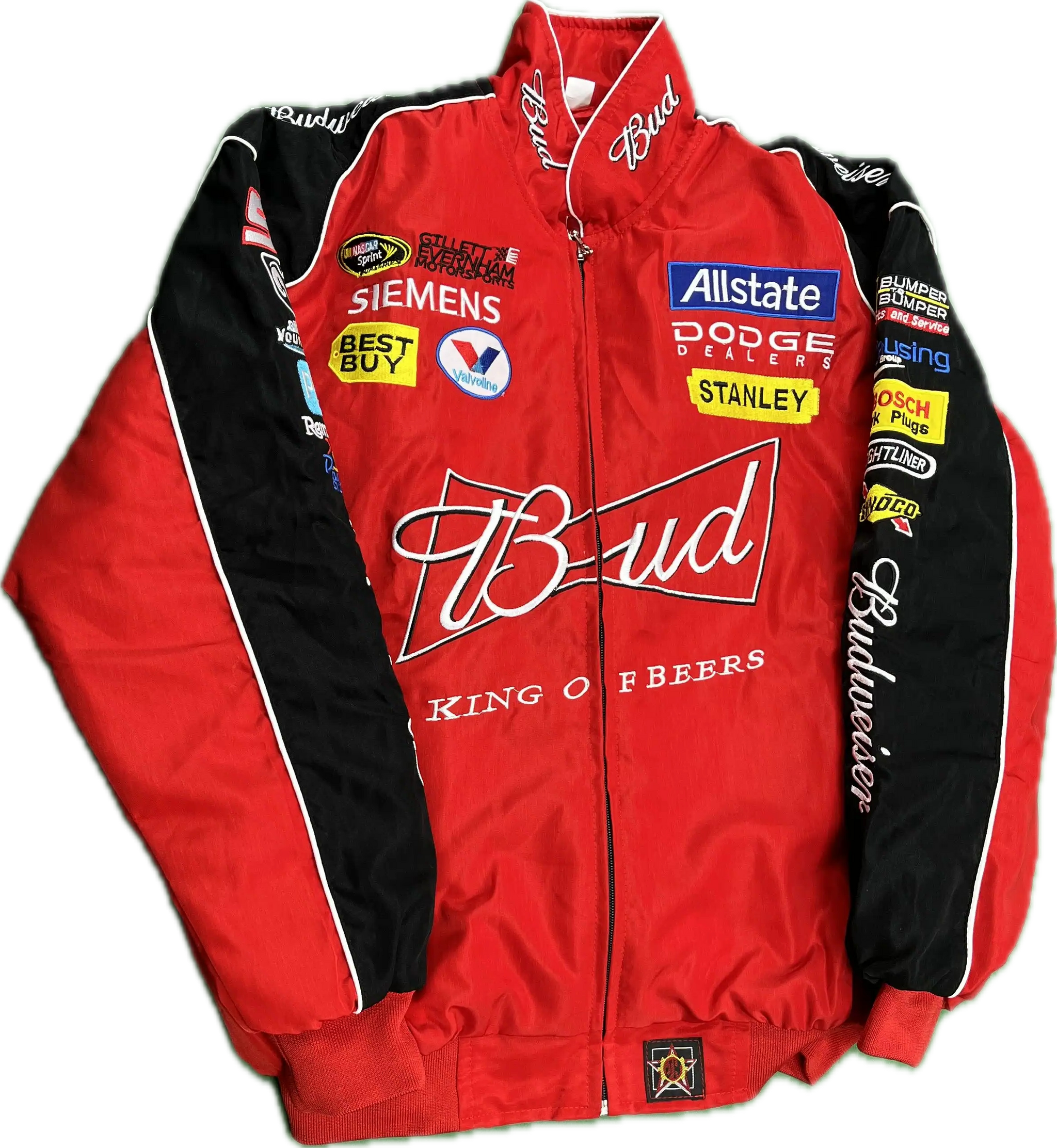 Budweiser Racing Jacket - Red - Circuit Vintage