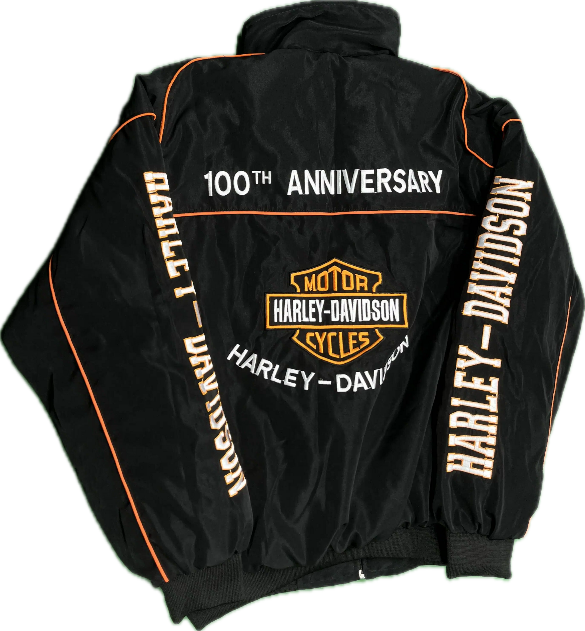 Harley Davidson Racing Jacket - Black - Circuit Vintage