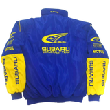 Subaru Racing Jacket - Blue - Circuit Vintage