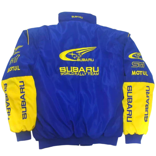 Subaru Racing Jacket - Blue - Circuit Vintage