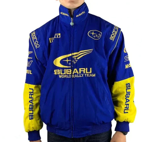 Subaru Racing Jacket - Blue - Circuit Vintage